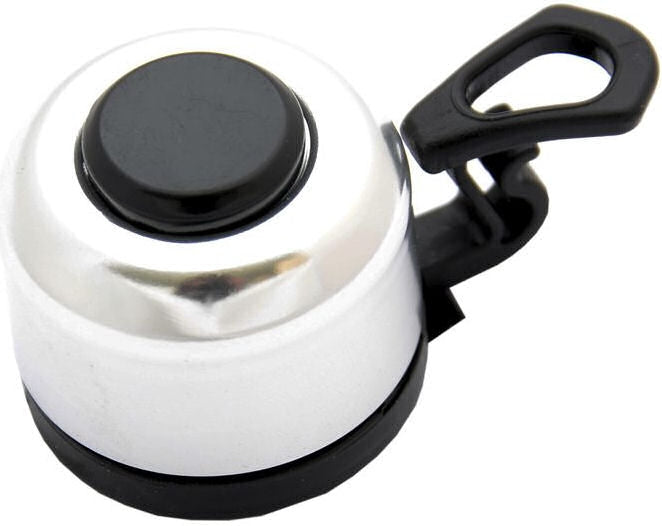 Fietsbel Simson Compact - zilver