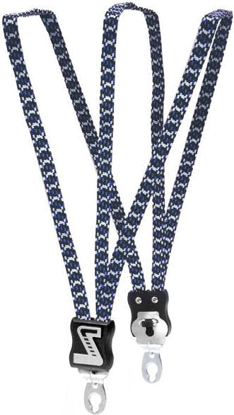 Snelbinder Trio Simson met 3 binders - marine/wit