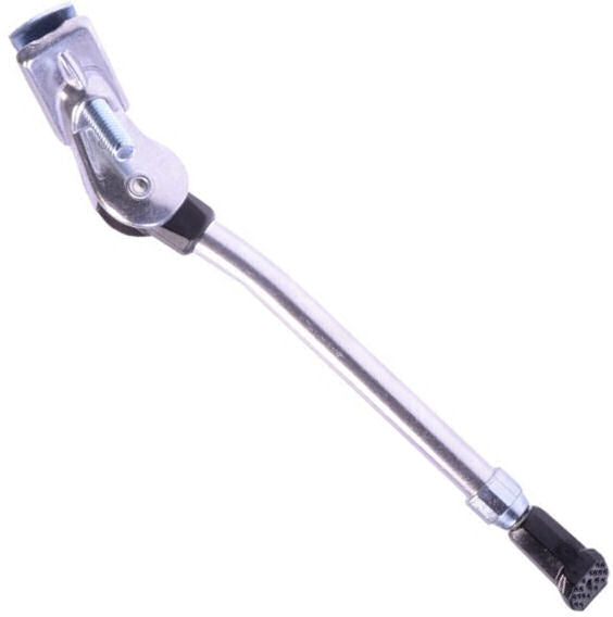 Zijstandaard verstelbaar Simson Quick met 30mm brede plaat - zilver
