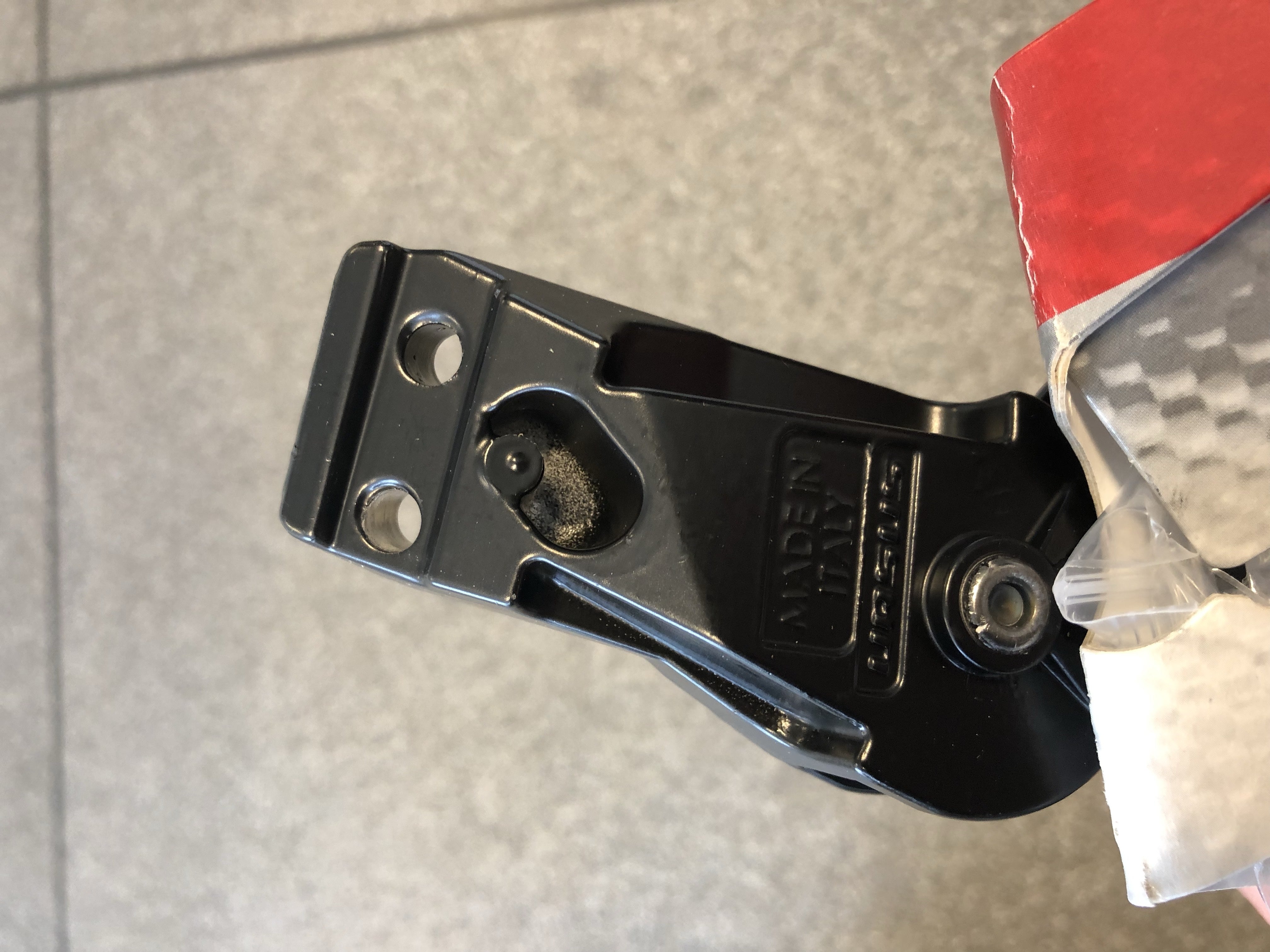 Zijstandaard Simson Wave R18 voor 18mm achterbrugmontage - zwart