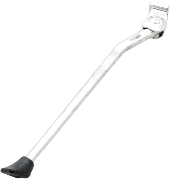 Zijstandaard 28" Simson Basic met 30mm brede plaat - zilver