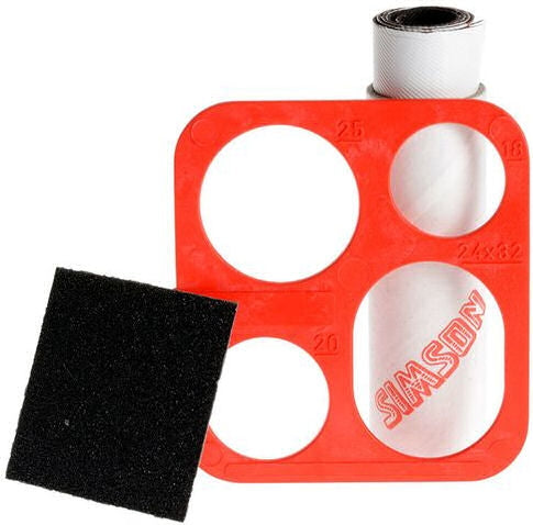 Simson Bandenreparatie Rol & Sjabloon 7 x 20 cm