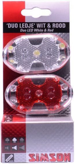 Simson Batterij Verlichting Set LED