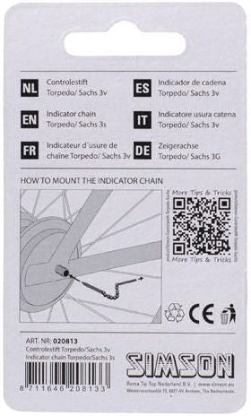 Simson Controlestift Torpedo/Sachs 3V