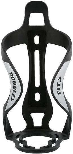 Fles- en bidonhouder Simson Double Fit - mat zwart