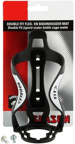 Fles- en bidonhouder Simson Double Fit - mat zwart