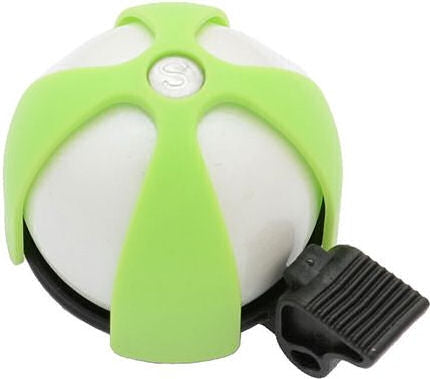 Fietsbel Simson Sport - wit/lime