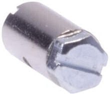 Schroefnippels Simson 8 x 15 mm (2 stuks) - Zilver