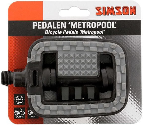 Pedaalset Simson Metropool