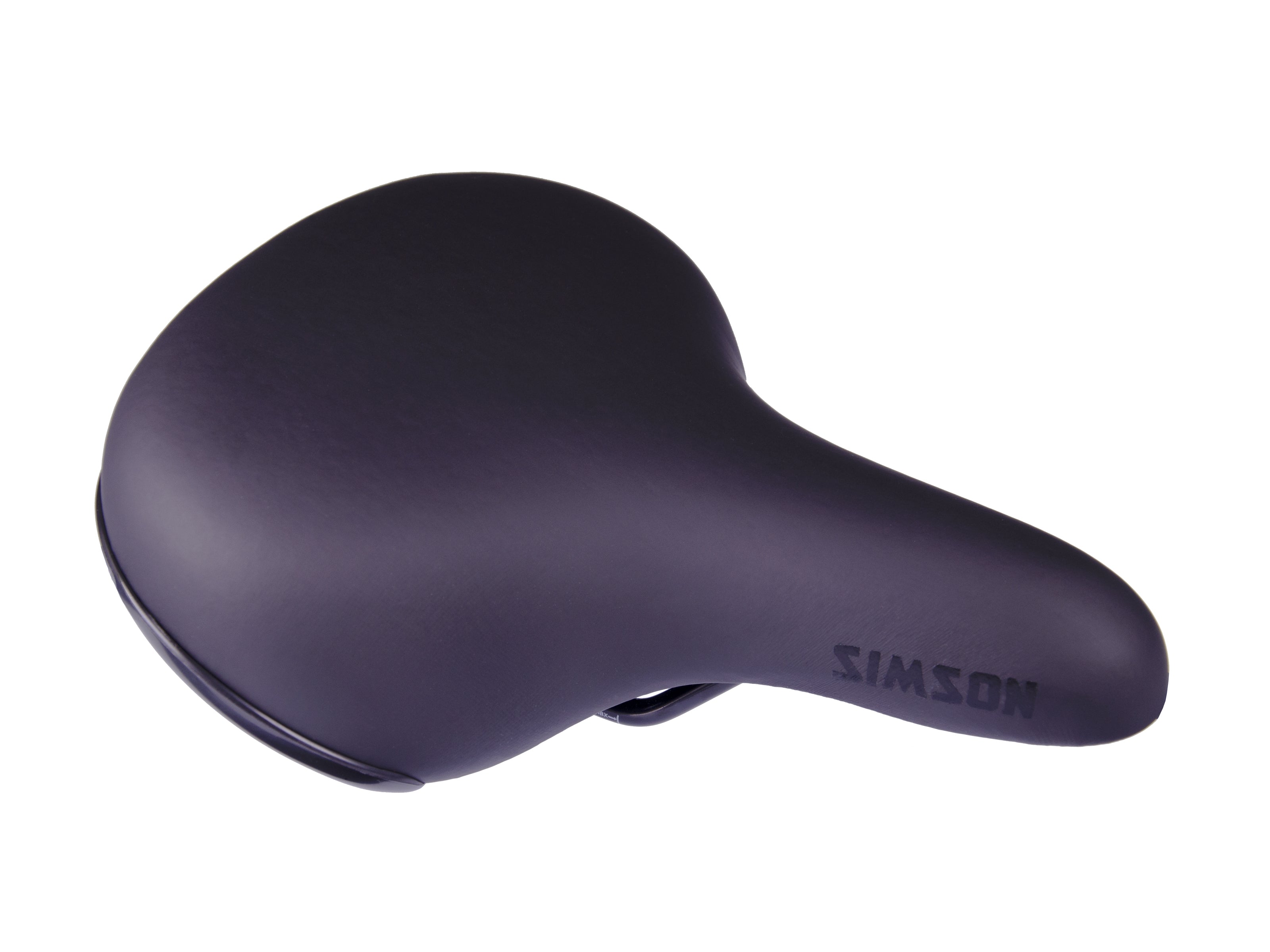 Fietszadel Simson City - zwart