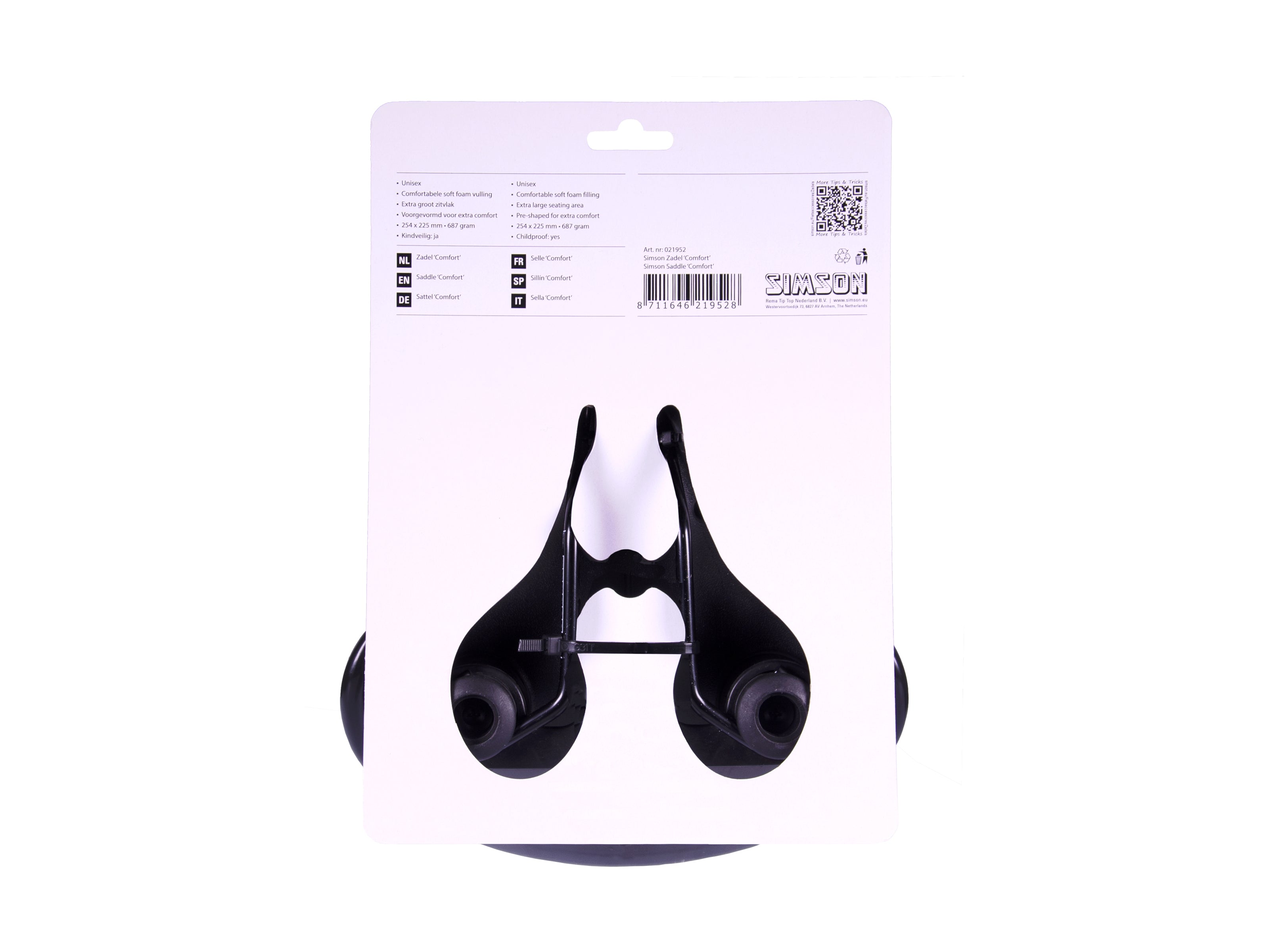 Fietszadel Simson Comfort