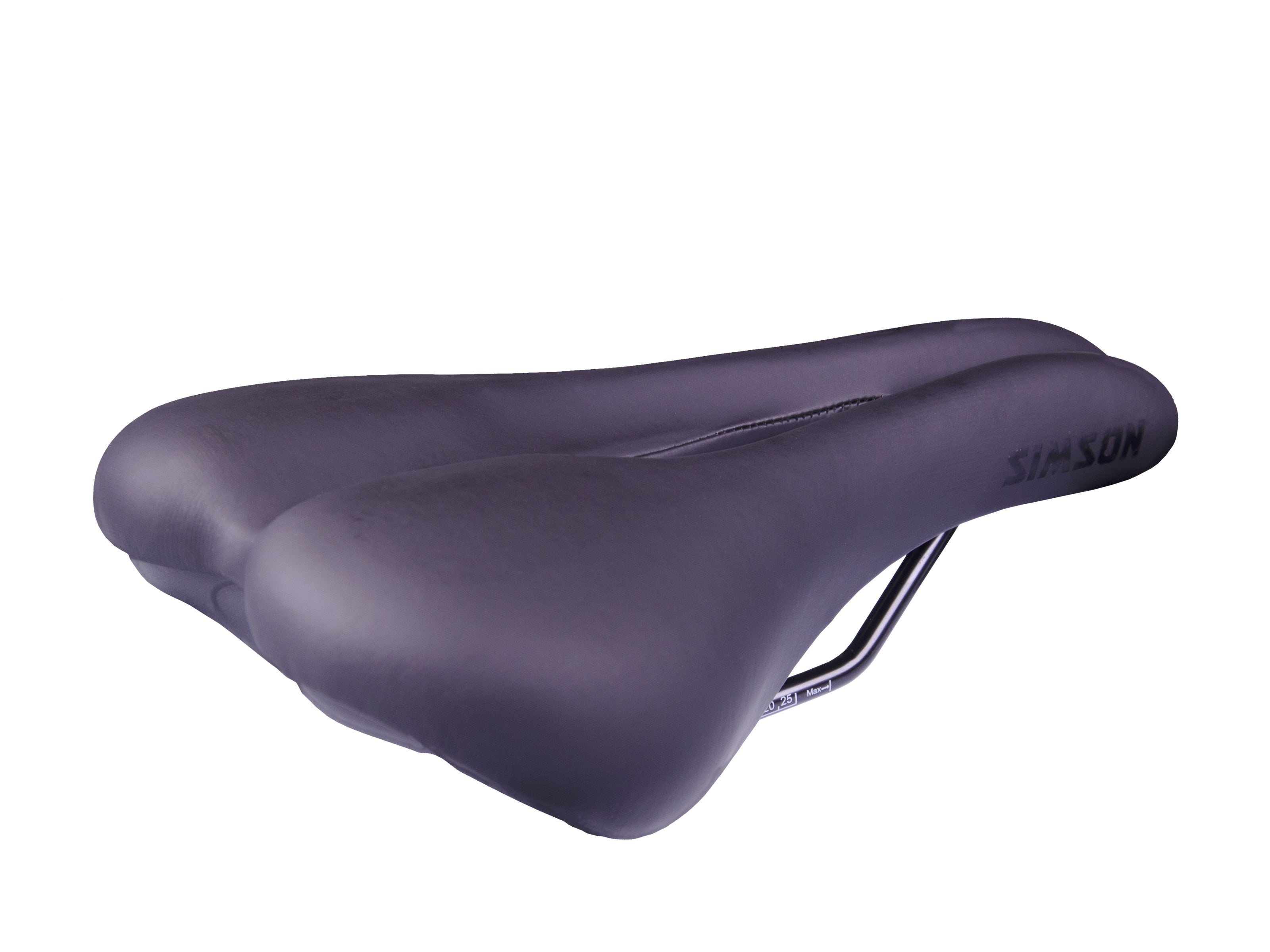 Fietszadel Simson Hybrid - zwart