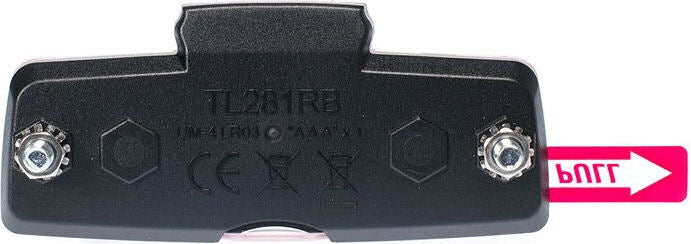 Batterij bagagedrager achterlicht Simson Block 1 LED - On/Off