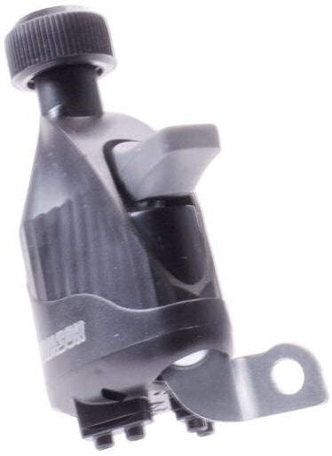 Simson Dynamo Links met Rubberen Loopwiel - zwart