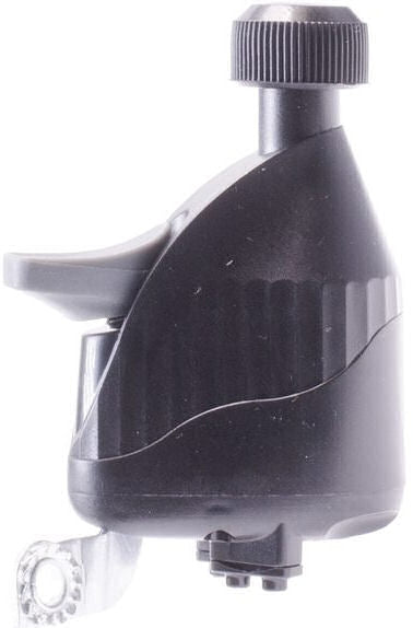 Simson Dynamo Links met Rubberen Loopwiel - zwart