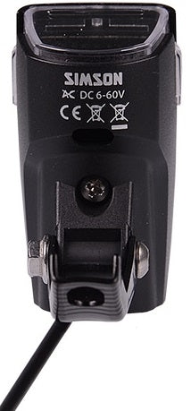 Simson E-bike voorvork koplamp ''Luna'' 6-60 Volt