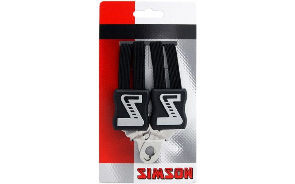 Snelbinder Trio Simson extra kort met 3 binders - zwart