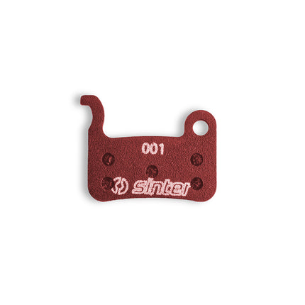 Sinter Schijfremblokken 001 Standard Rood set