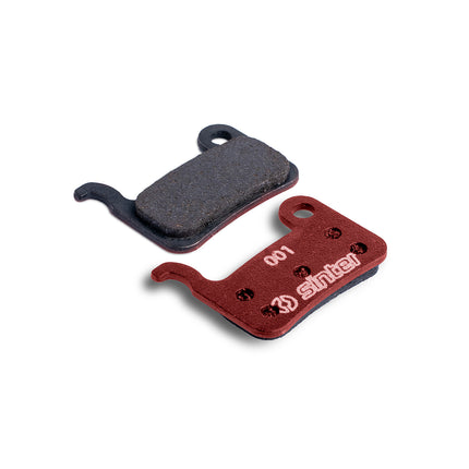 Sinter Schijfremblokken 001 Standard Rood set – productafbeelding 3