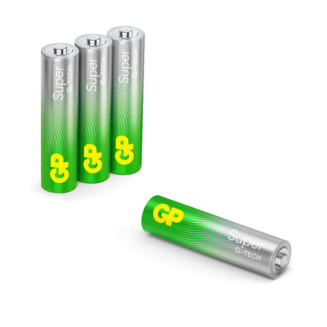 GP Super Alkaline AAA-batterijen 4PK – productafbeelding 2