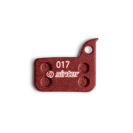Sinter Schijfremblokken 017 Standard Rood set