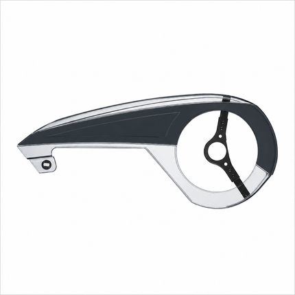 TTP Kettingbeschermer 44T – Zwart / Transparant