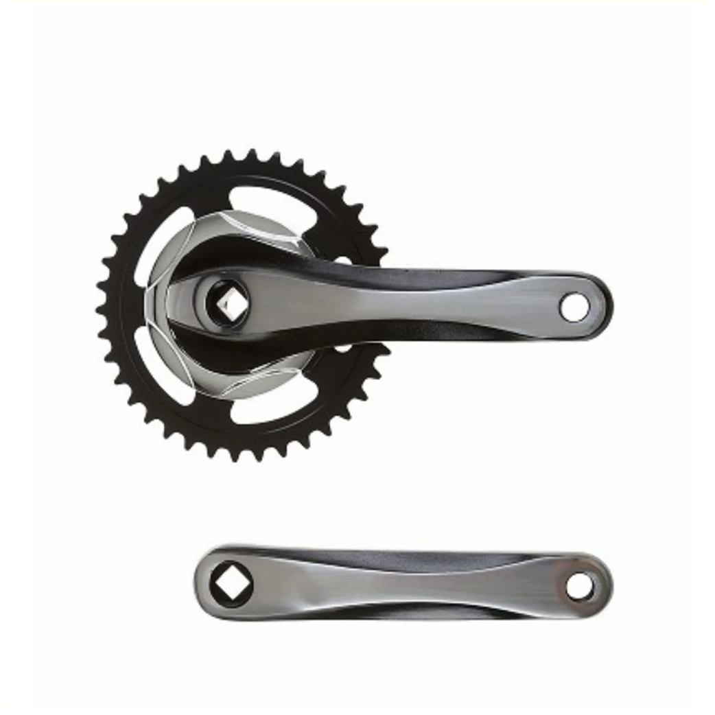 FF1301A Crankset alu zw-zilver