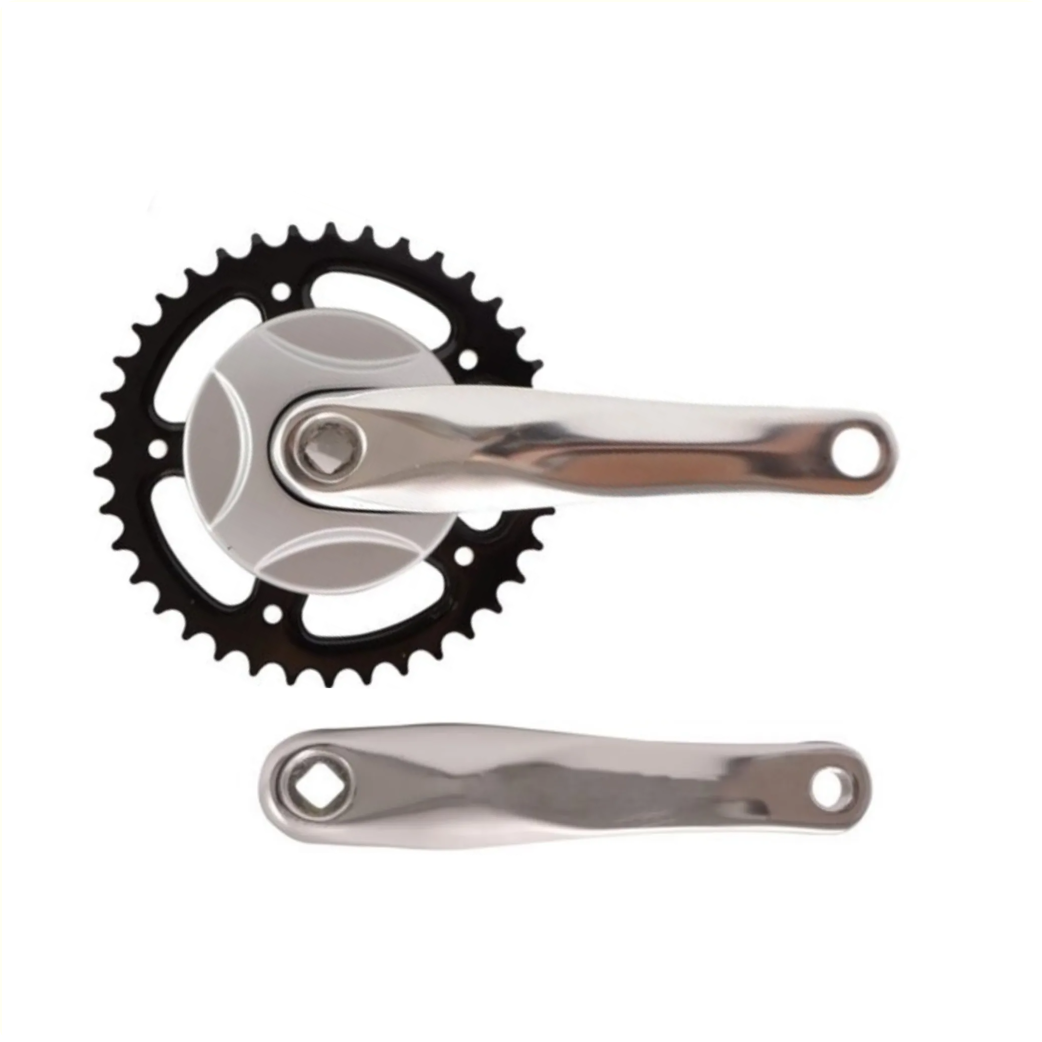 FB1101D crankstel 38T spieloos aluminiu
