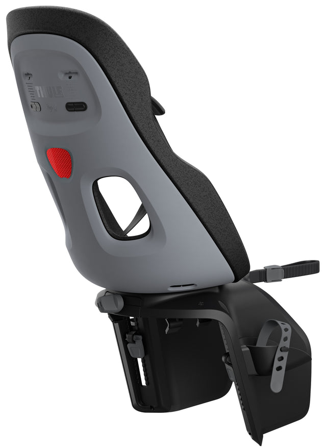 Kinderzitje achter Thule Yepp Nexxt 2 Maxi voor bagagedragerbevestiging - monument grey