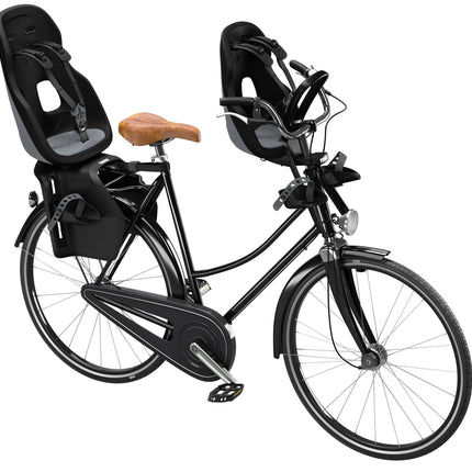 Kinderzitje achter Thule Yepp Nexxt 2 Maxi voor bagagedragerbevestiging - monument grey
