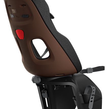 Kinderzitje achter Thule Yepp Nexxt 2 Maxi voor bagagedragerbevestiging - chocolate brown