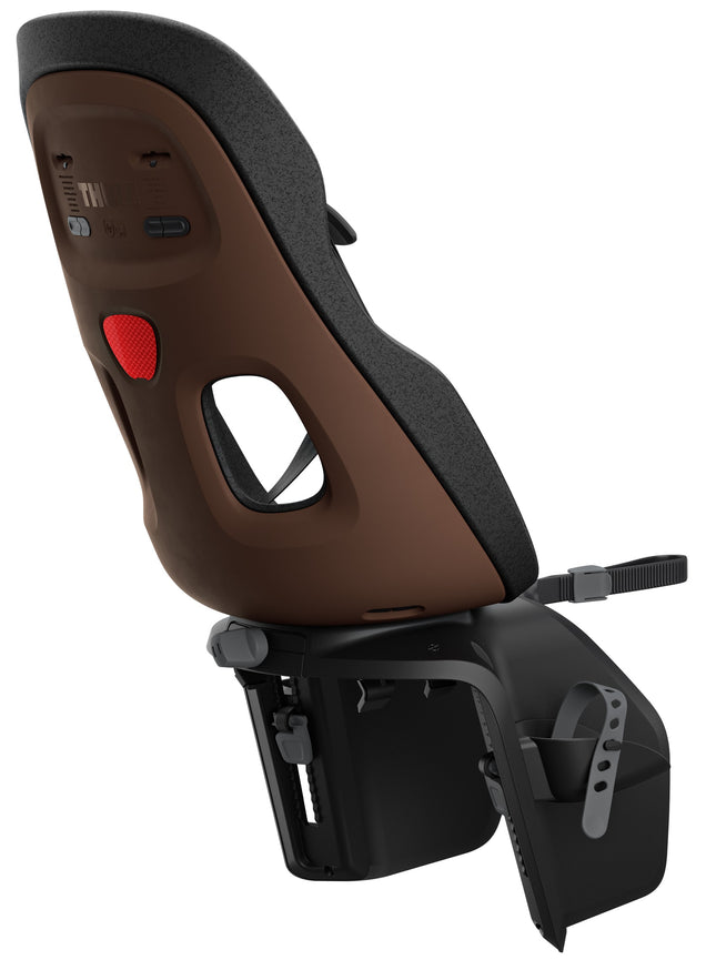 Kinderzitje achter Thule Yepp Nexxt 2 Maxi voor bagagedragerbevestiging - chocolate brown