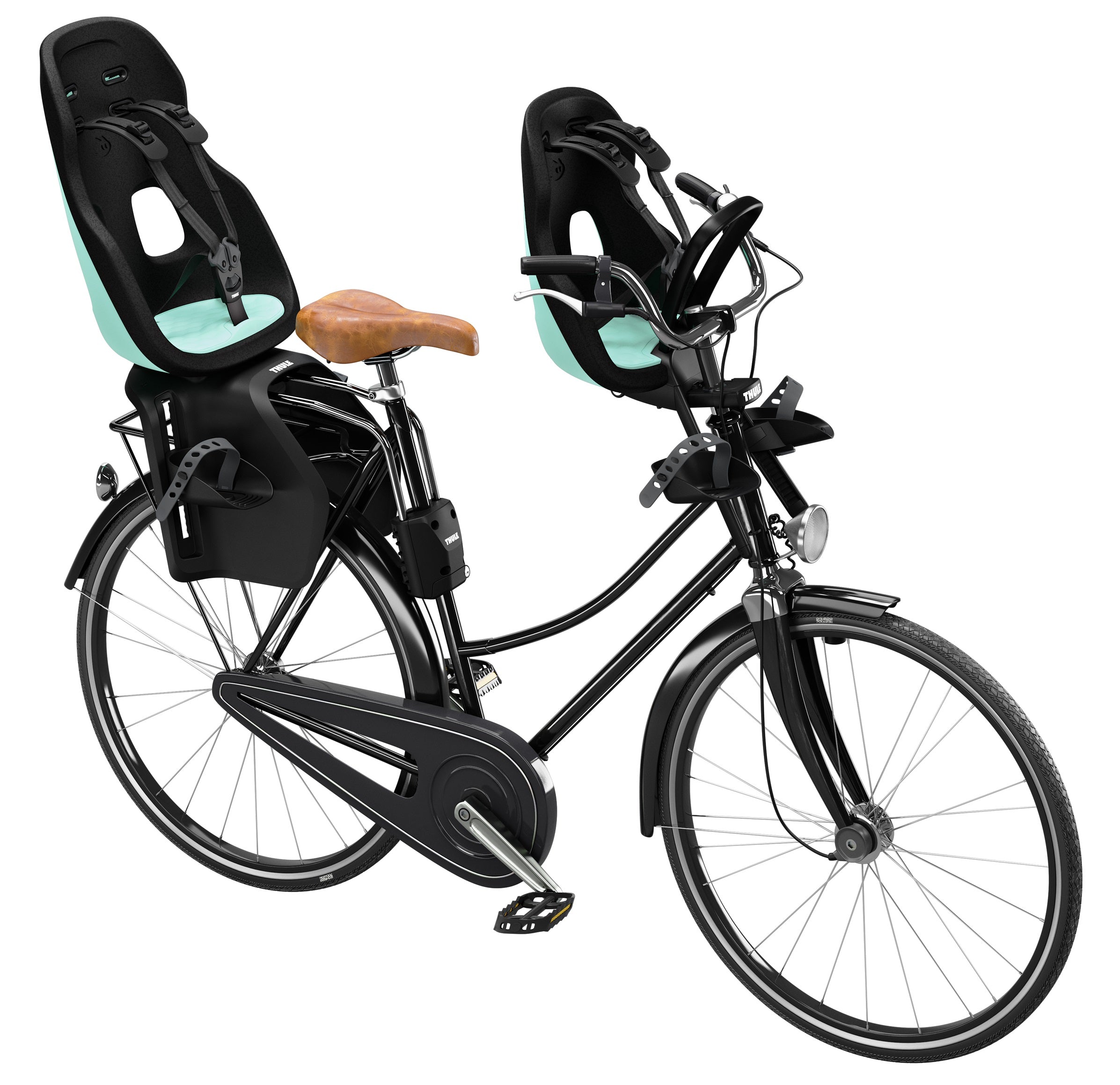 Kinderzitje achter Thule Yepp Nexxt 2 Maxi voor framebevestiging -  midnight black