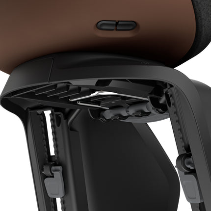 Kinderzitje achter Thule Yepp Nexxt 2 Maxi  voor framebevestiging - chocolate brown - afbeelding 6