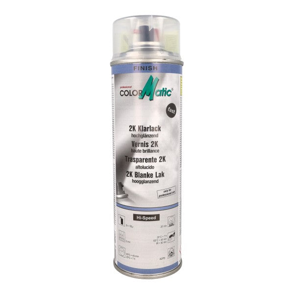 spuitlak motip 2-componenten 500mL spuitbus blank
