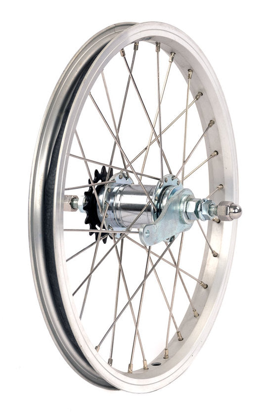 Achterwiel 16" Velg Zilver