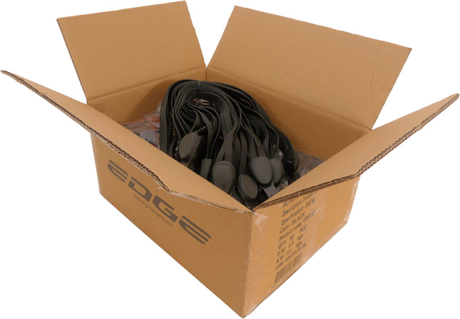 Triobinder Edge City - zwart - 60 stuks in werkplaatsverpakking