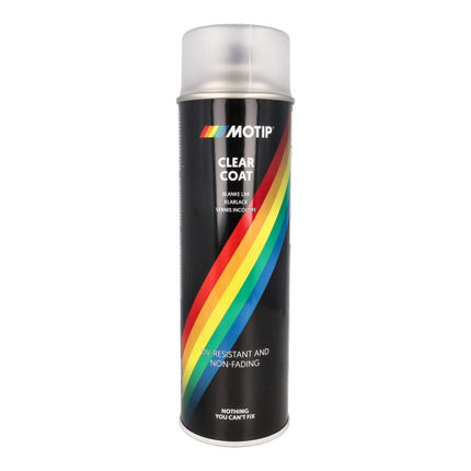 peinture aérosol Motip 500ml bombe de peinture transparente mate 04000