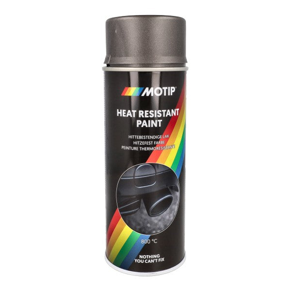 spuitlak motip hittebestendig 400mL spuitbus antraciet 04030