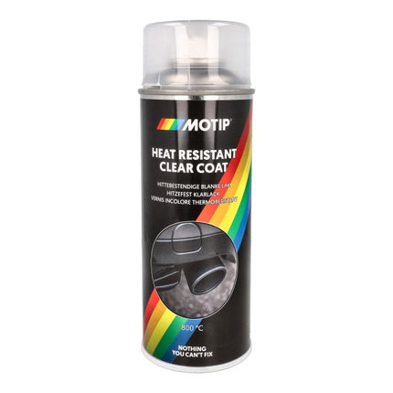 spuitlak motip hittebestendig 400mL spuitbus blank 04033