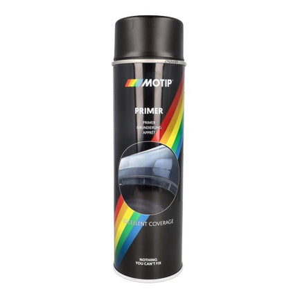 peinture en aérosol Motip 500 mL bombe de peinture primaire noir 04052