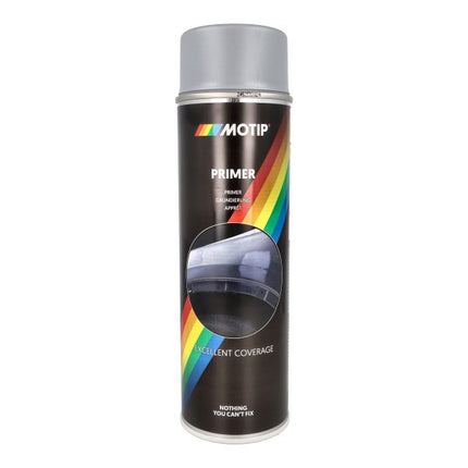spuitlak motip 500mL spuitbus primer grijs 04054