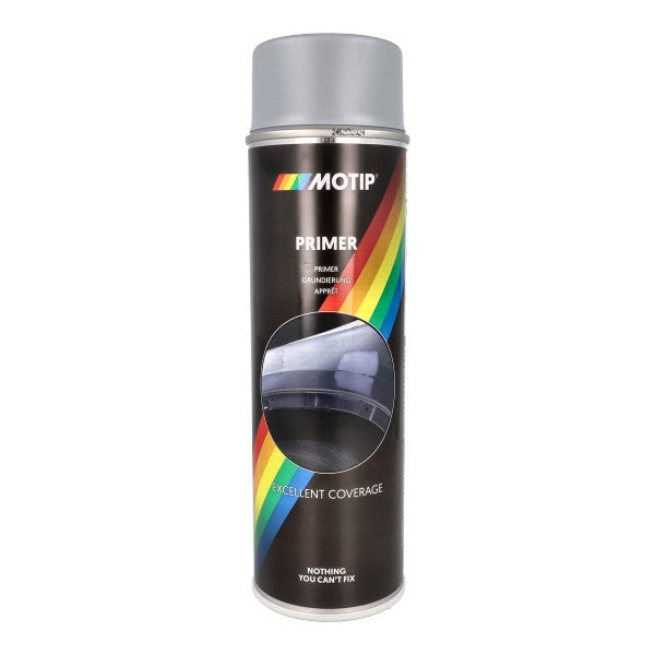 spuitlak motip 500mL spuitbus primer grijs 04054