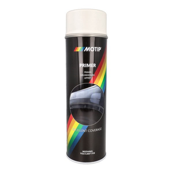 spuitlak motip primer 500mL spuitbus wit 04056