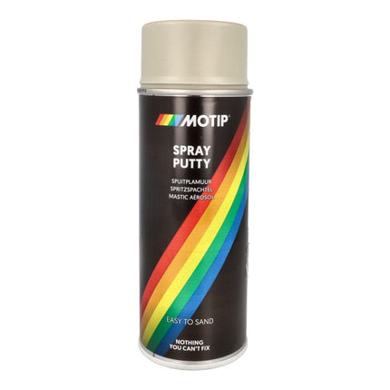 Peinture en aérosol Motip mastic en spray 400 mL bombe aérosol 04062