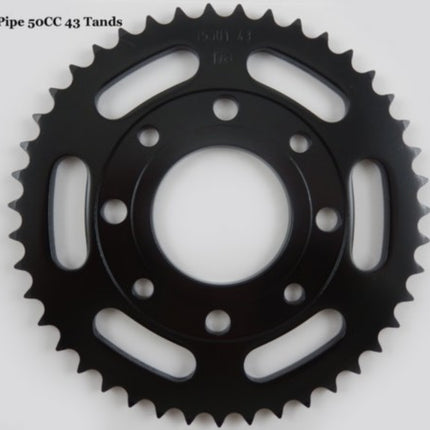 rear sprocket esjot 43t k-pipe
