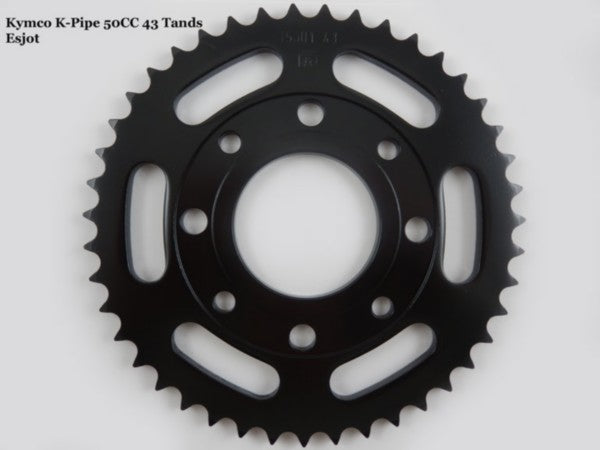 rear sprocket esjot 43t k-pipe