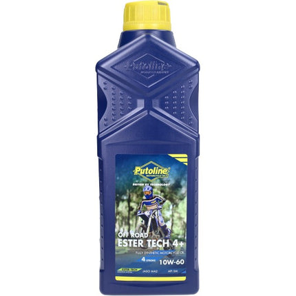 motorolie putoline 10w60 (o.a. Piaggio i-get) ester tech 4+ 1L fles 70638