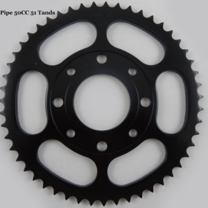 rear sprocket esjot 51t k-pipe