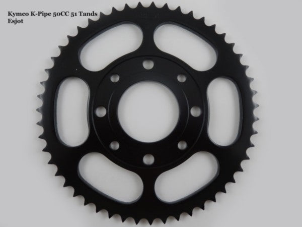 rear sprocket esjot 51t k-pipe